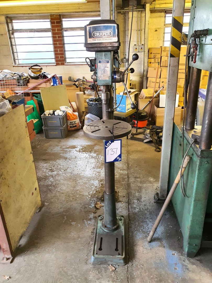 Draper HD16 12F single spindle drill, 240v, 300mm...