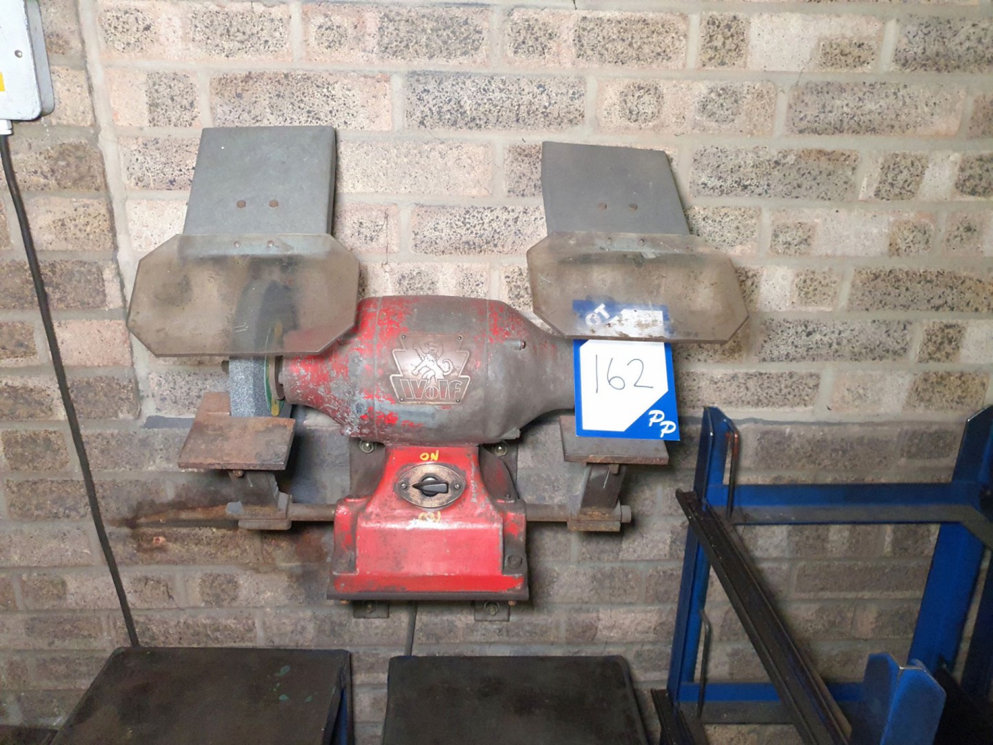 Wolf 8” double ended grinder