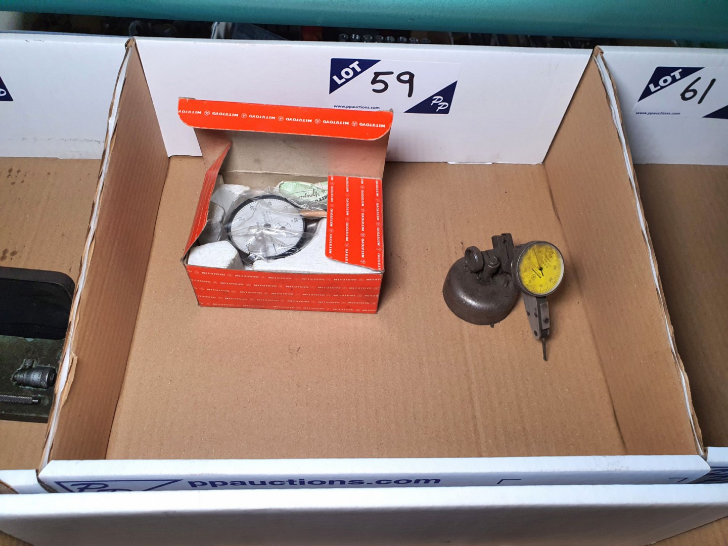 2x Mitutoyo dial gauges