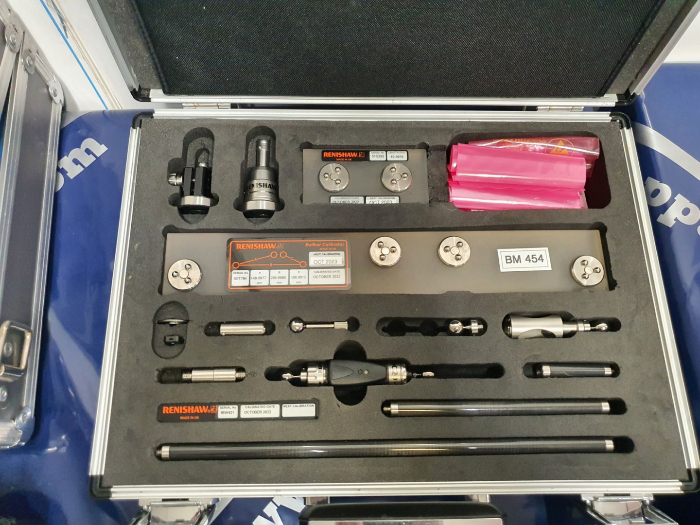 Renishaw OC20-W ballbar calibration system in case...