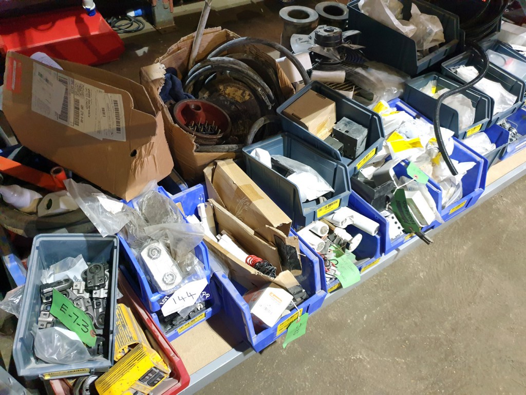 Large Qty various spares inc: Tridonic batteries,...