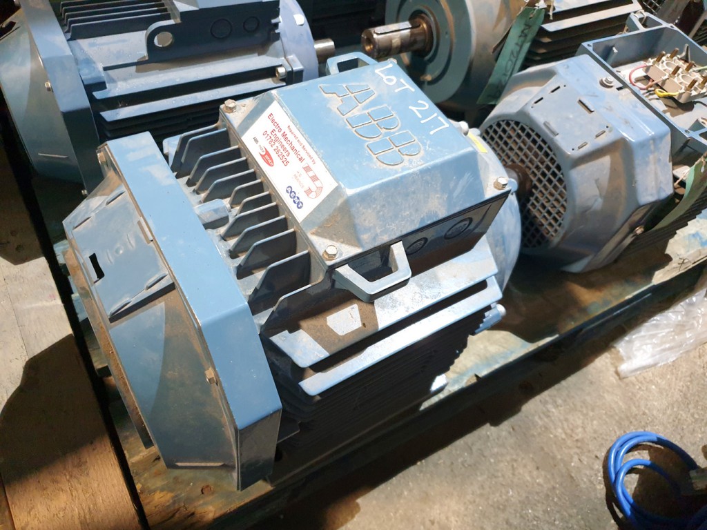 ABB electric motor, 7.5kW