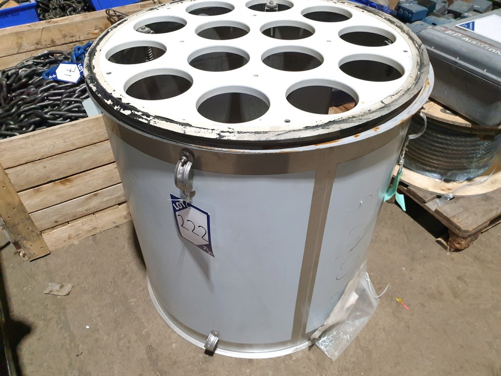 Steel 800mm dia hopper tube