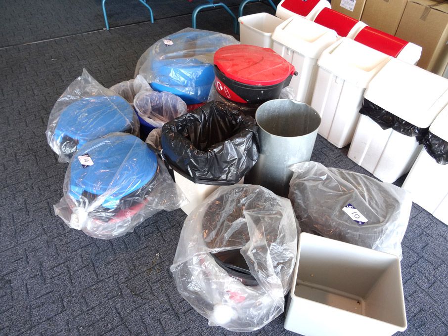 Qty various Glasdon bin lids (unused)