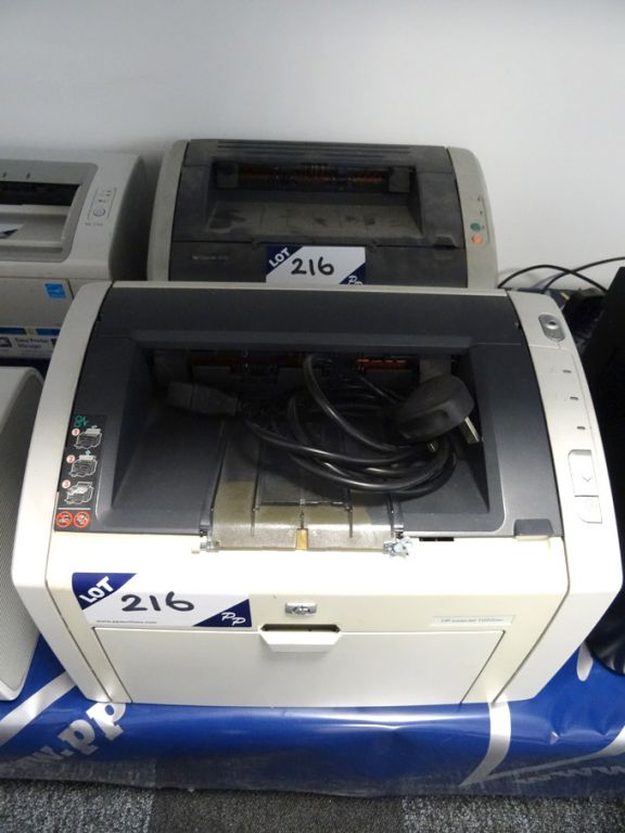 HP LaserJet 1022NW laser printer, HP LaserJet 1010...