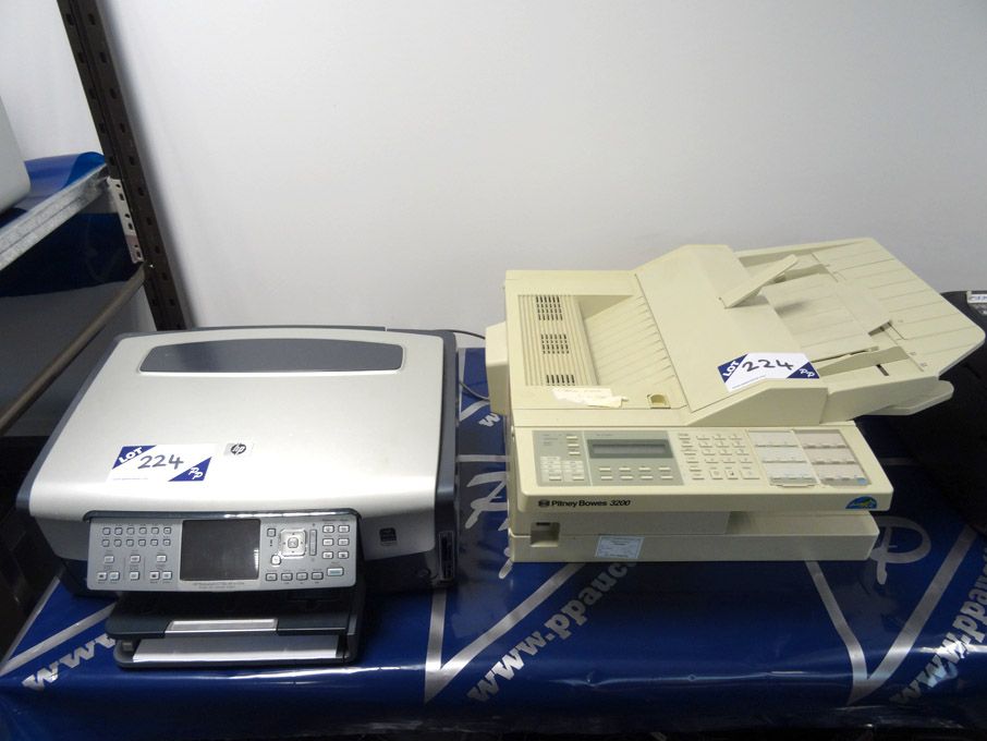 HP C7180 Photosmart all in one printer, Pitney Bow...