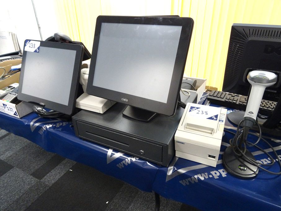 Cielo touch screen till terminals with hand held s...