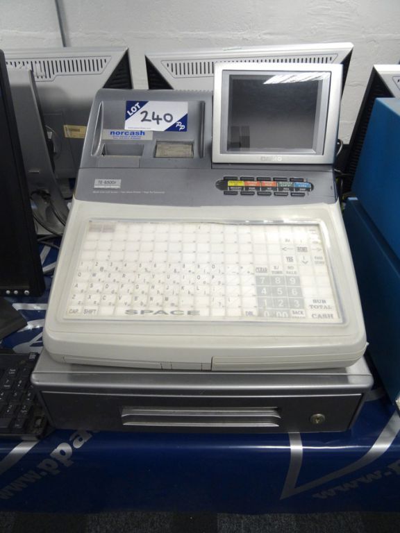 Casio TE-8500F electronic cash register