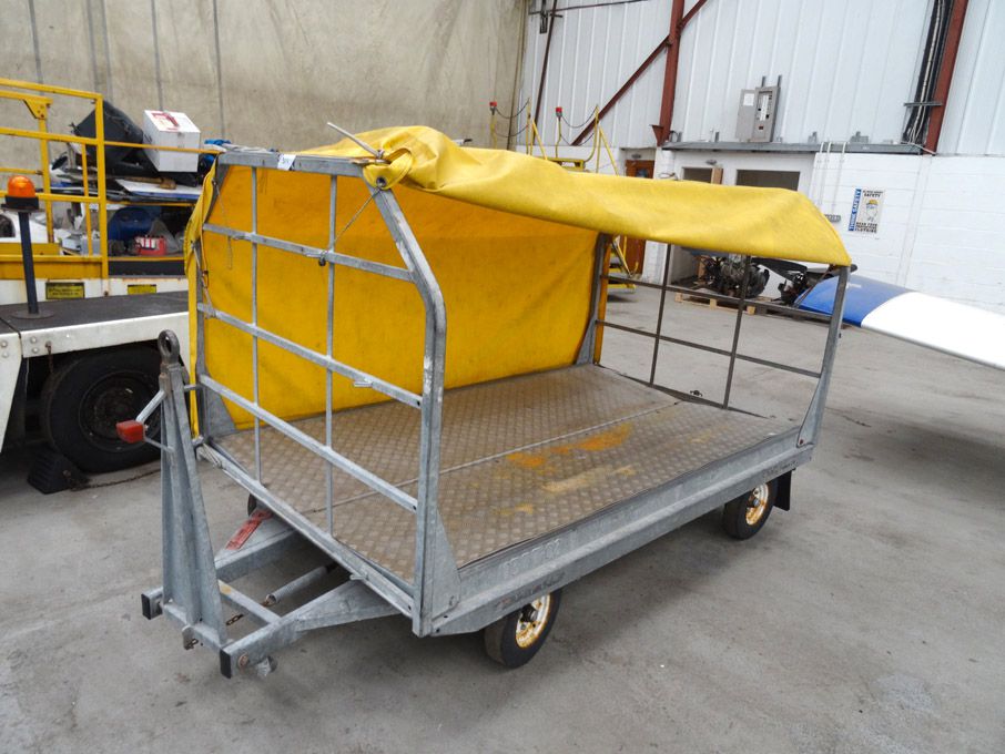 Viking Trailers towable 4 wheel baggage trolley, 1...
