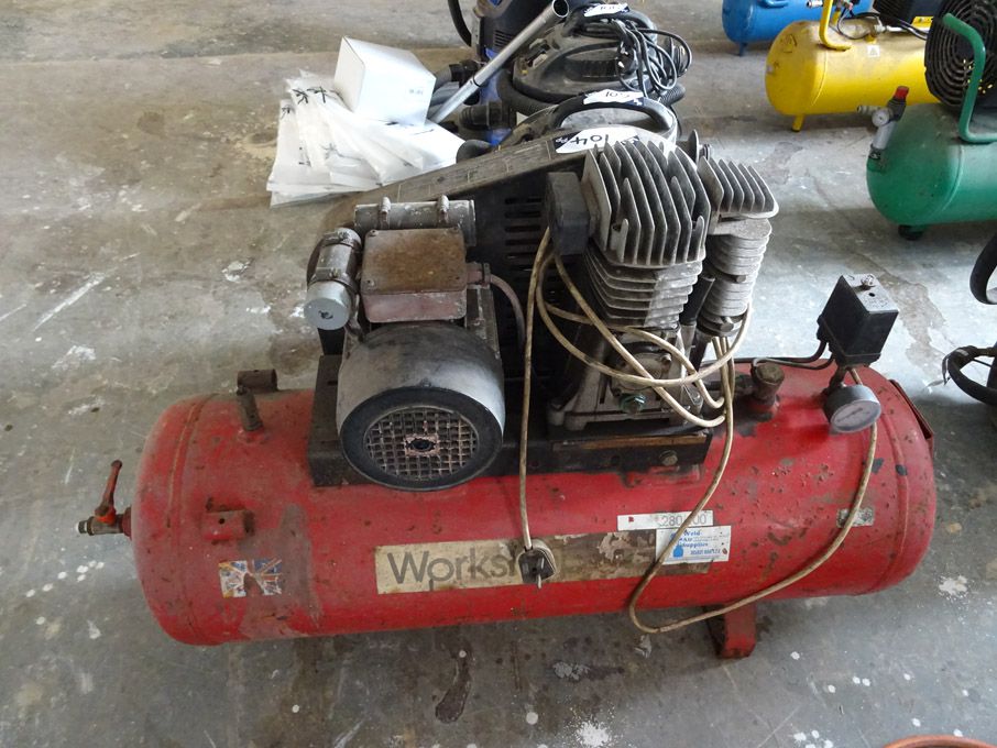 Workshop 2HP compressor on 100ltr receiver, 240v