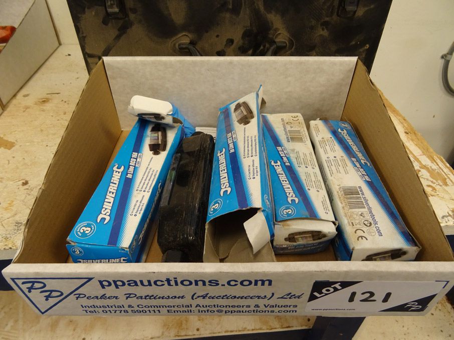 Silverline in line RCDs, 16A (boxed & unused)