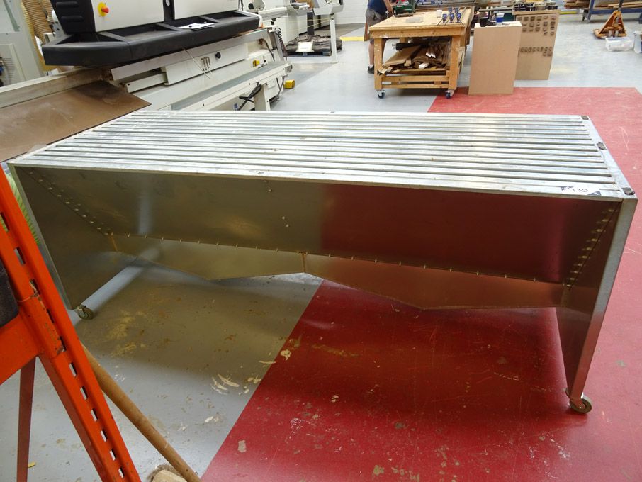 Mobile down draft sanding bench, 2370x900mm connec...