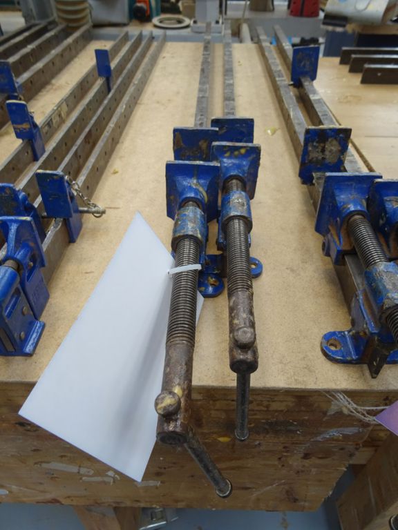 2x Record 1140mm sash clamps