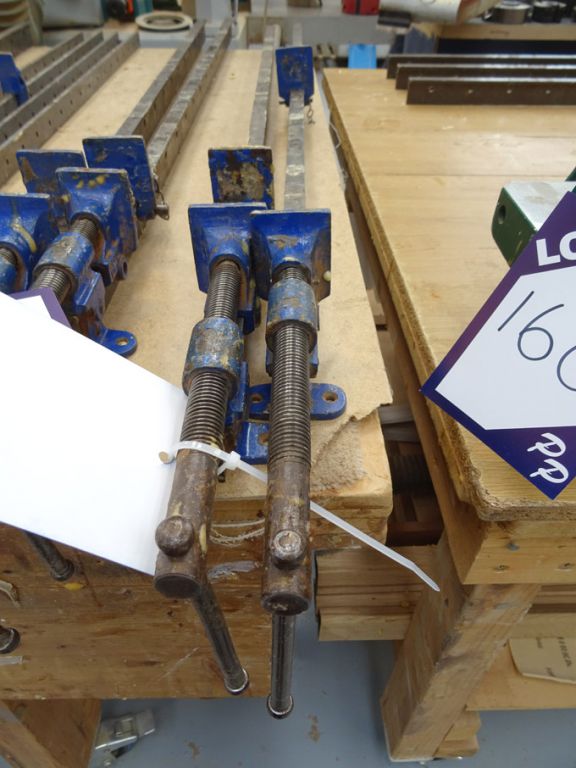 2x Record 1140mm sash clamps