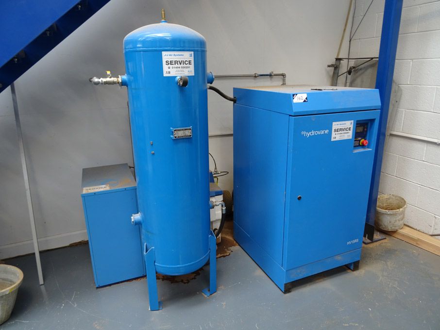 Hydrovane HV15RS rotary packaged compressor, 9 bar...