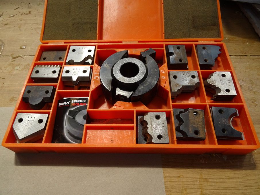 Omas cutting block set with blades, K394-T, 146x48...
