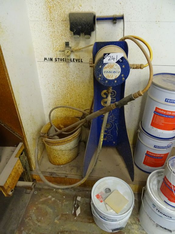 Proteus double diaphragm pump drenching system, 5....