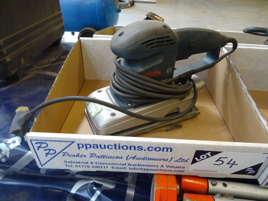 Bosch GSS 280A electric sander, 330W