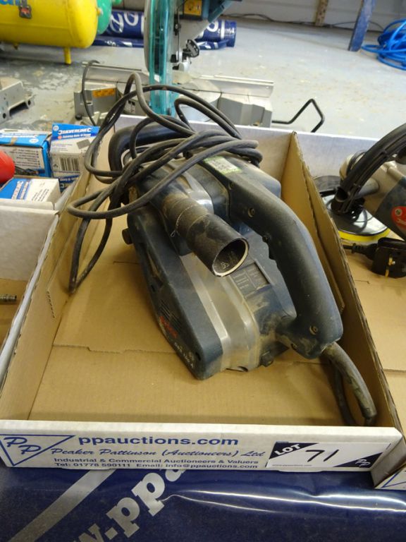 Bosch GBS 100A electric planer, 240v