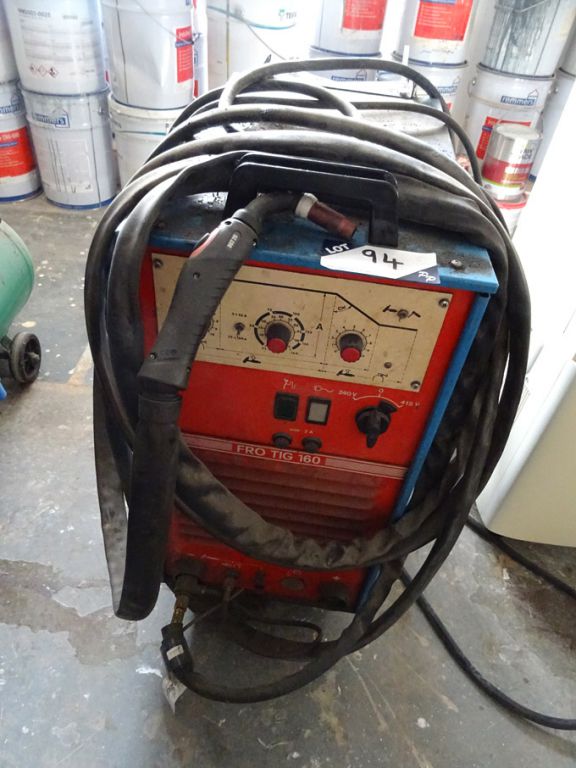 Fro Saldatura Tig160 portable tig welder, 160A