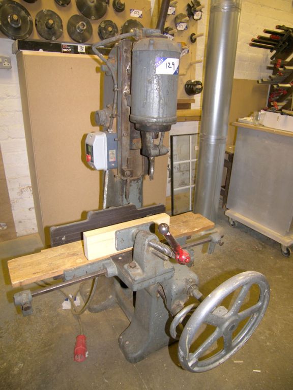 Wadkin MG1048 morticer, 515x180mm bed