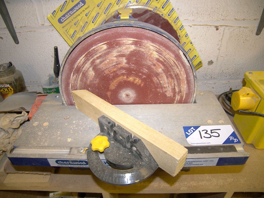 Charwood W412 12" disc sander, 240v