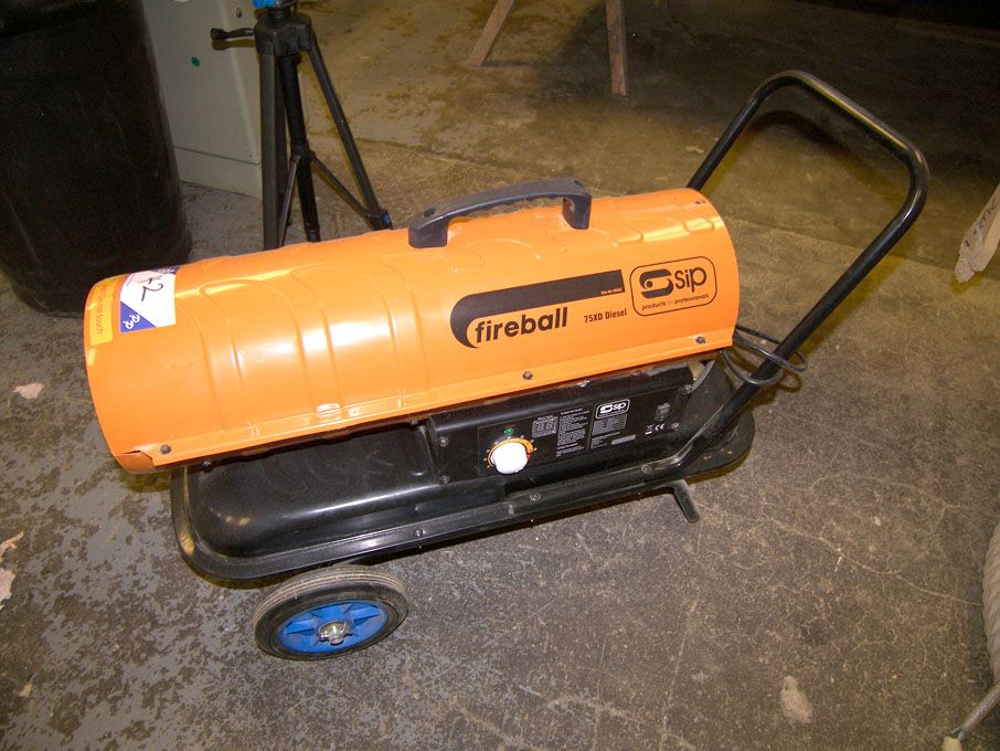 SIP Fireball 75XD diesel factory heater, 75000BTu/...