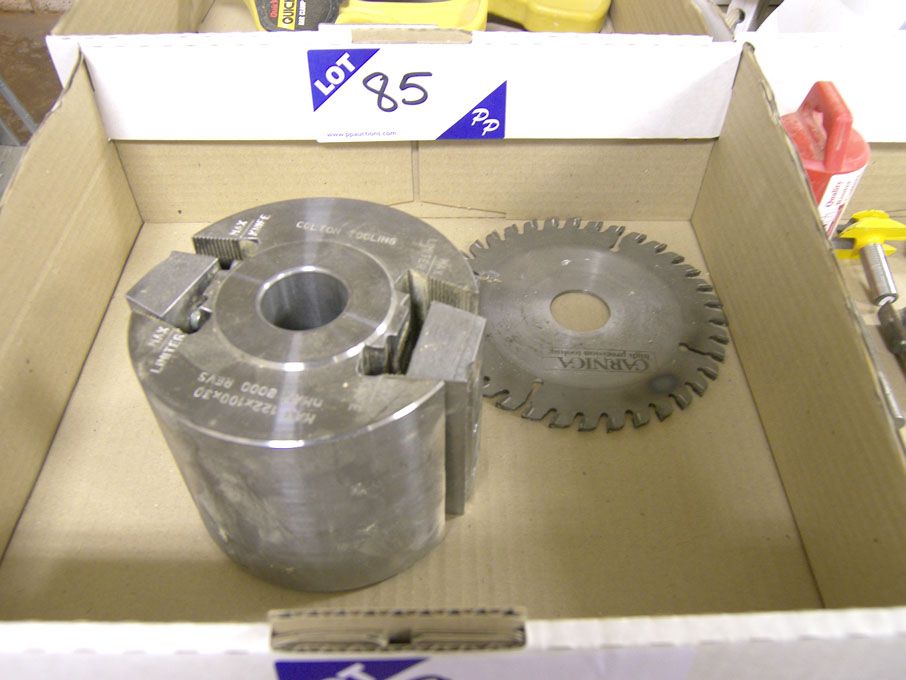Colton 100mm serrated spindle block