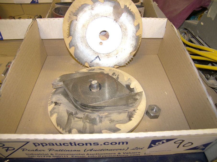 25mm spindle adjustable dado cutter