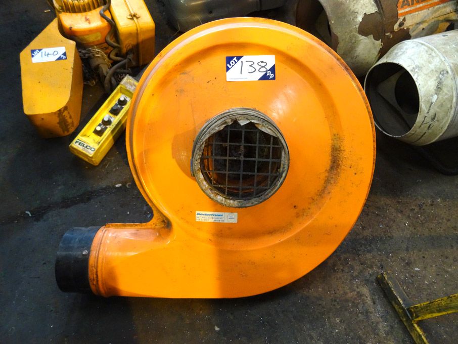Nederman wall mounted dust extractor