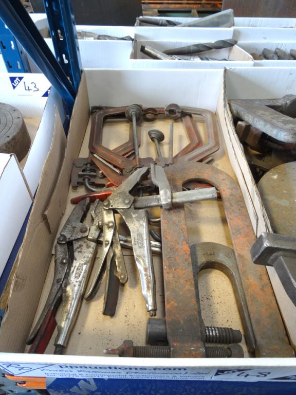 Qty various Solo etc clamps
