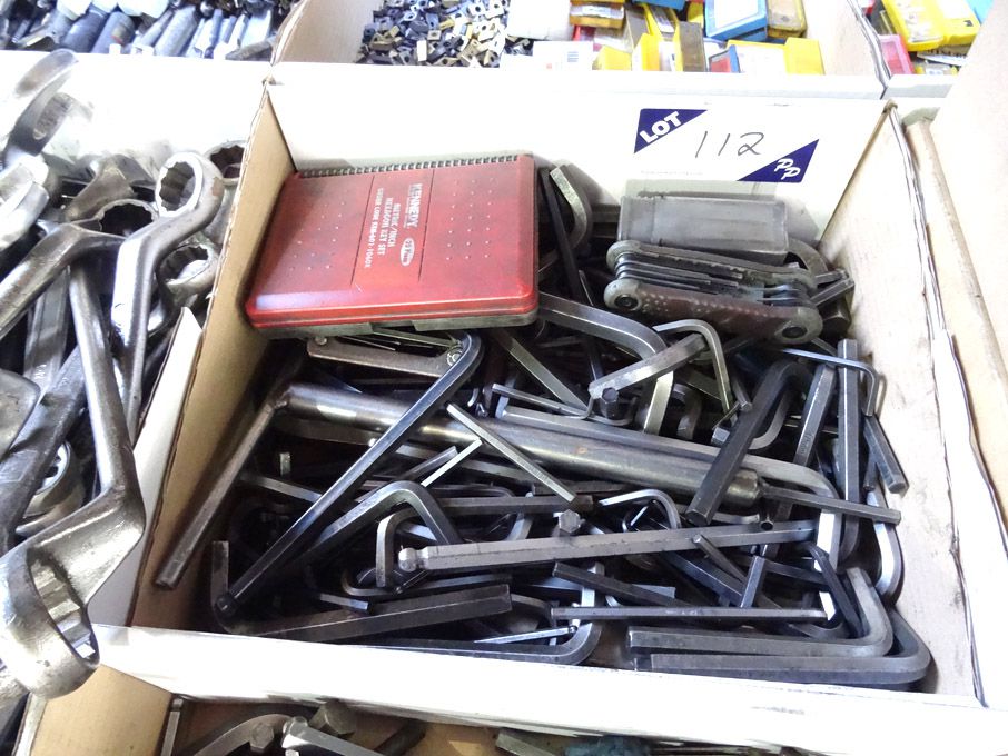 Qty various size Allen keys