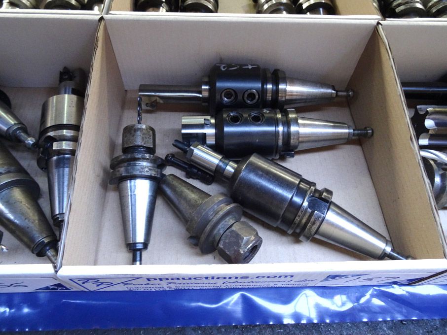 5x BT 40 tool holders