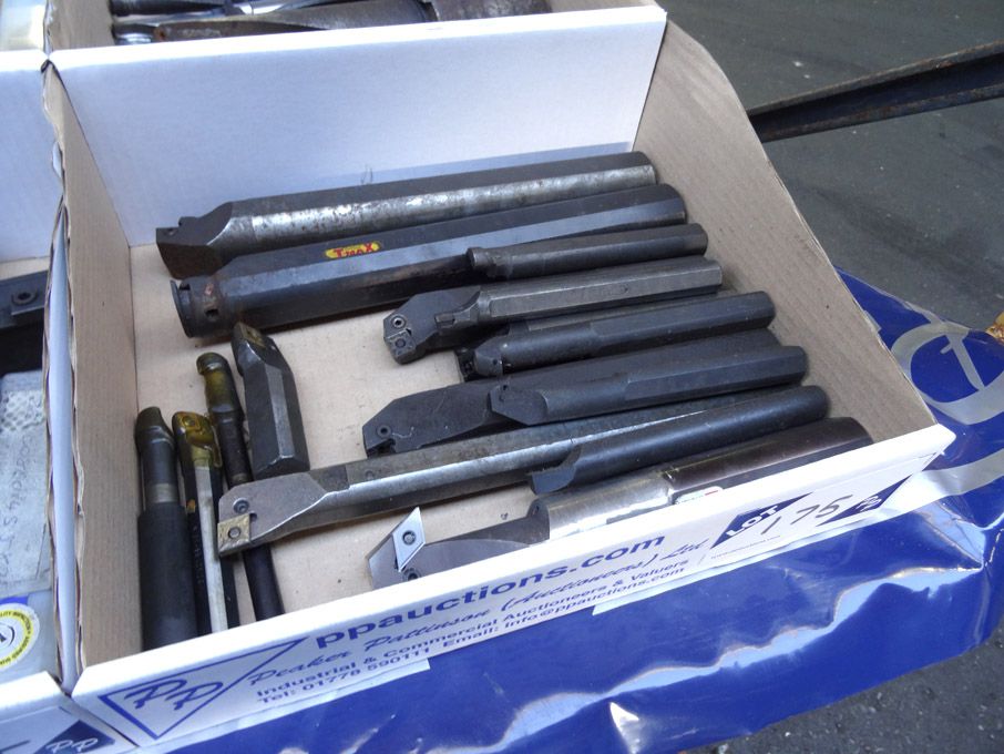 Qty various Sandvik, Mitsubishi etc boring bars