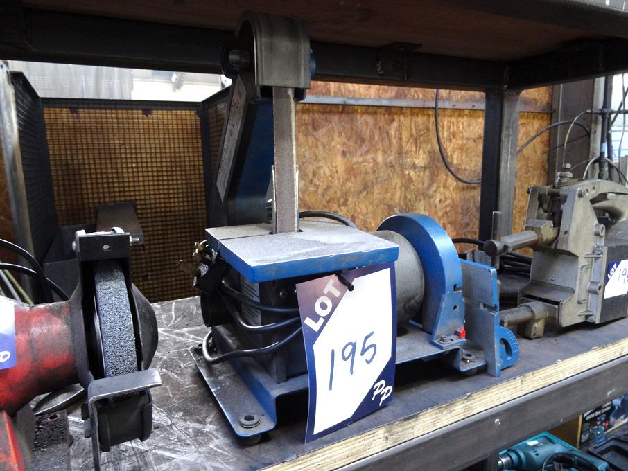Bench type 1" belt / 5" disc sander