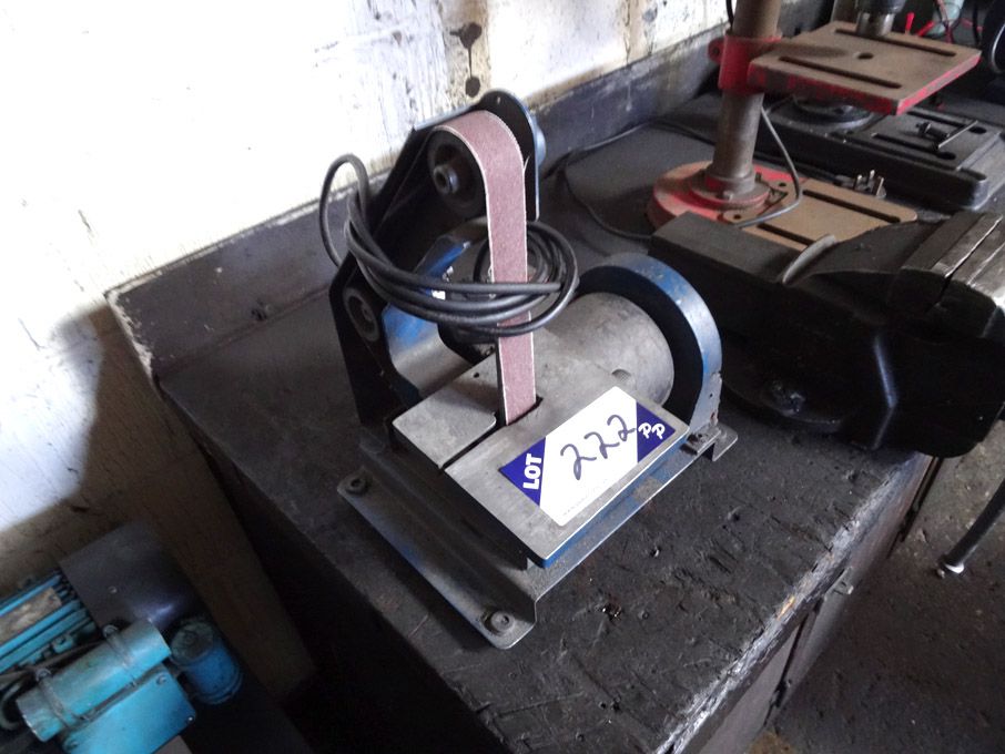Bench type 1" belt / 5" disc sander