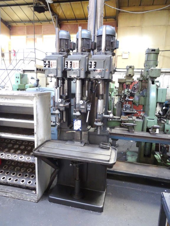 Pollard Corona 3 spindle in-line drill (power on 2...