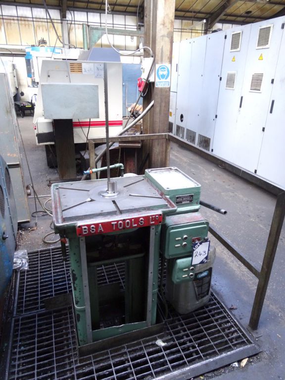 BSA Tools vertical broach machine, 600mm max capac...