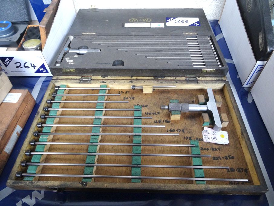 Mitutoyo depth micrometer & similar Moore & Wright...