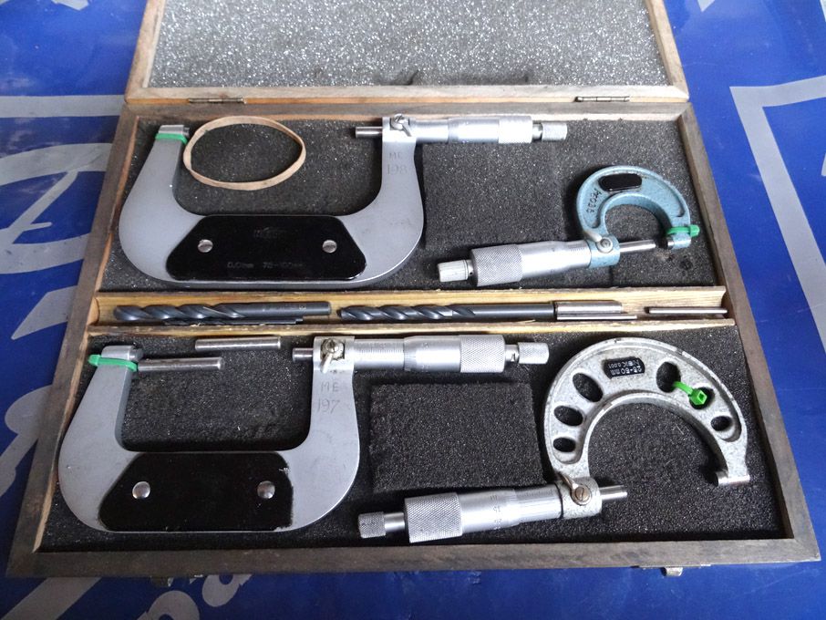 4x Kern etc micrometers to 75-100mm