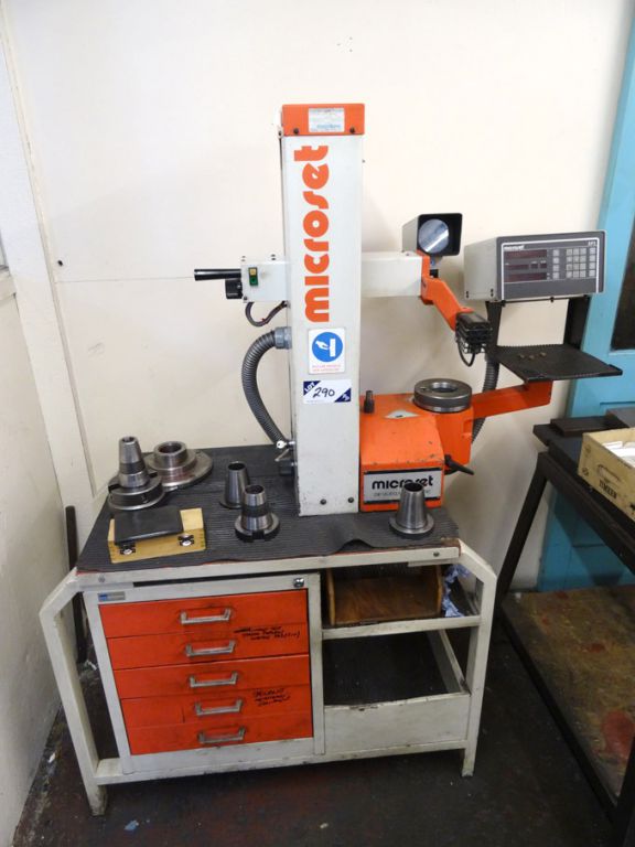 Devlieg Microbore Microset EGS1535 tool presetter...