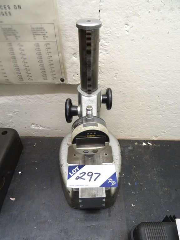 Sylvac digital comparator on base
