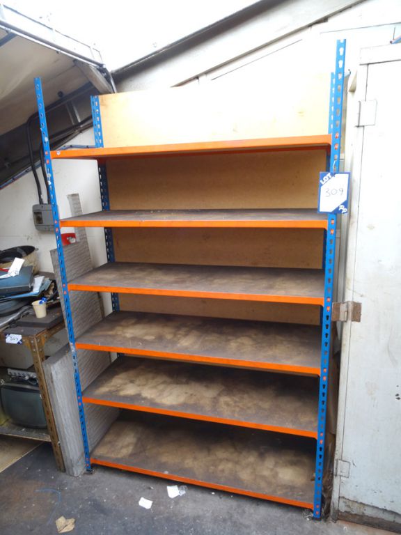 1 bay light duty boltless storage racking, multish...
