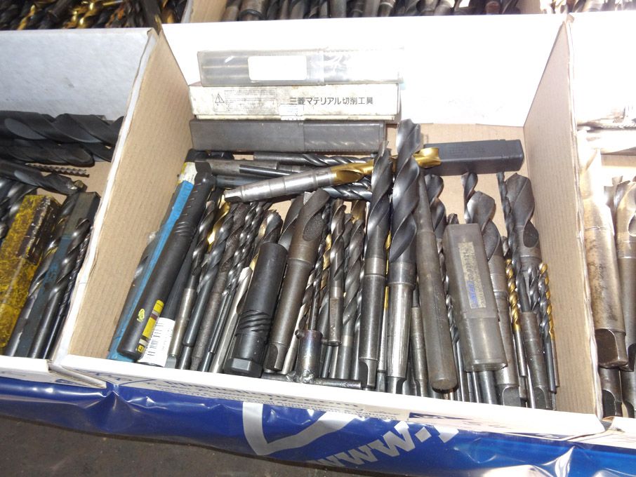 Qty HSS taper & straight shank drills to 21mm