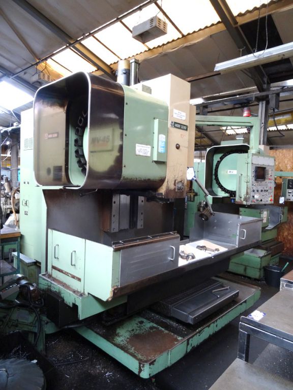 Mori-Seiki MV-45 CNC VMC, 1100x450mm table, Fanuc...