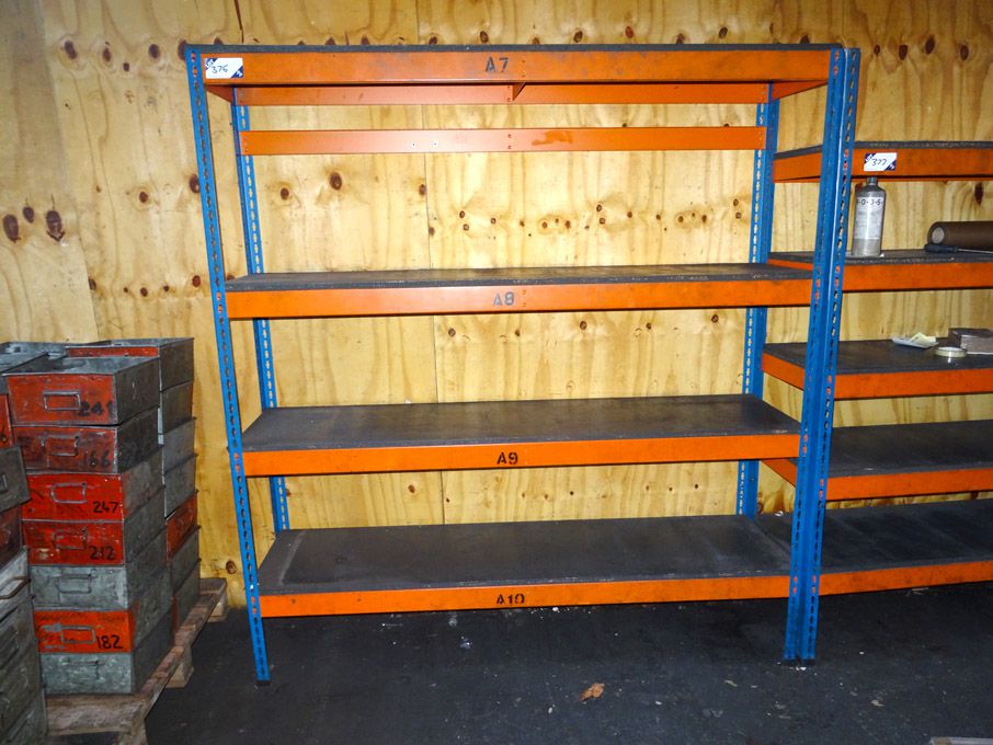 1 bay light duty boltless storage racking, multish...