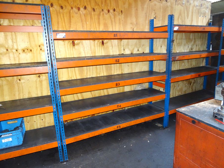 1 bay light duty boltless storage racking, multish...