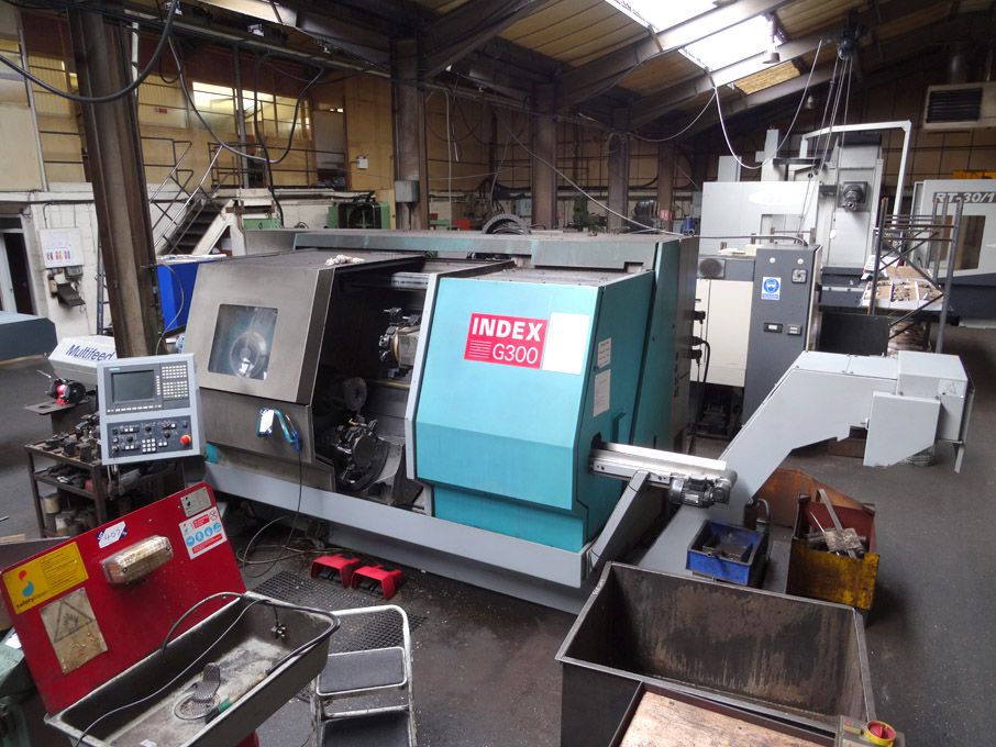 Index G300 CNC twin chuck turning centre, twin 12...