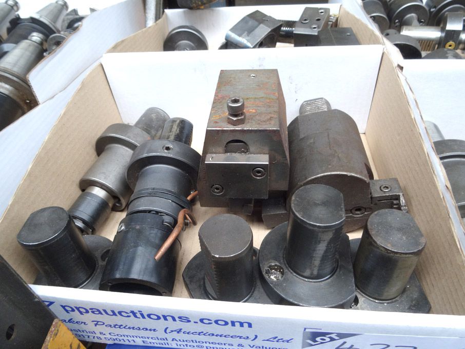 4x VDI 40 tool holder blanks, 2x VDI 40 tool holde...