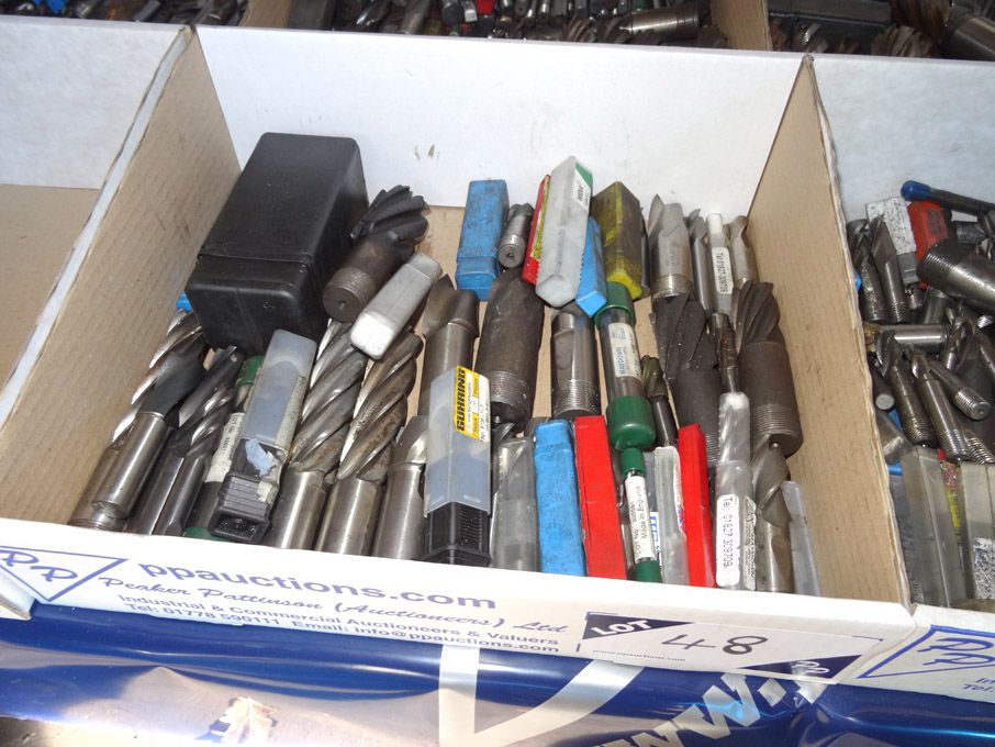 Qty HSS screw shank slot drills / end mills to 36m...